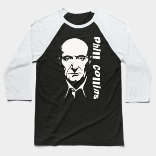 Phil Collins // Punksthetic Fan Art Design Baseball T-Shirt